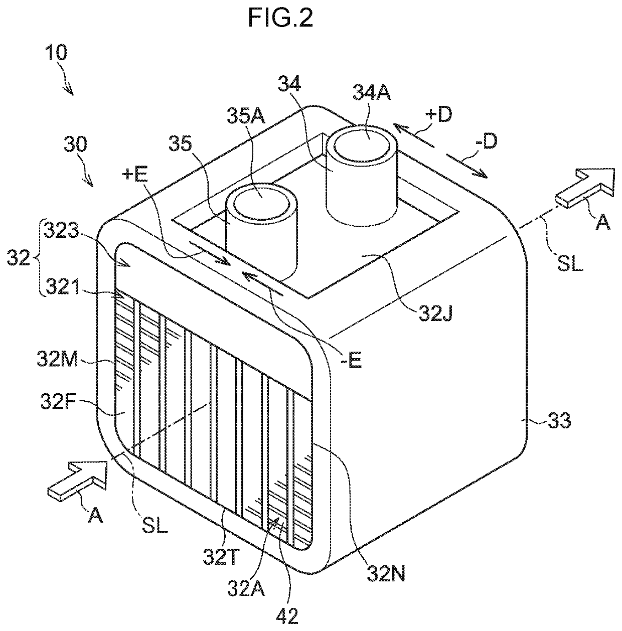 Exhaust heat recovery unit