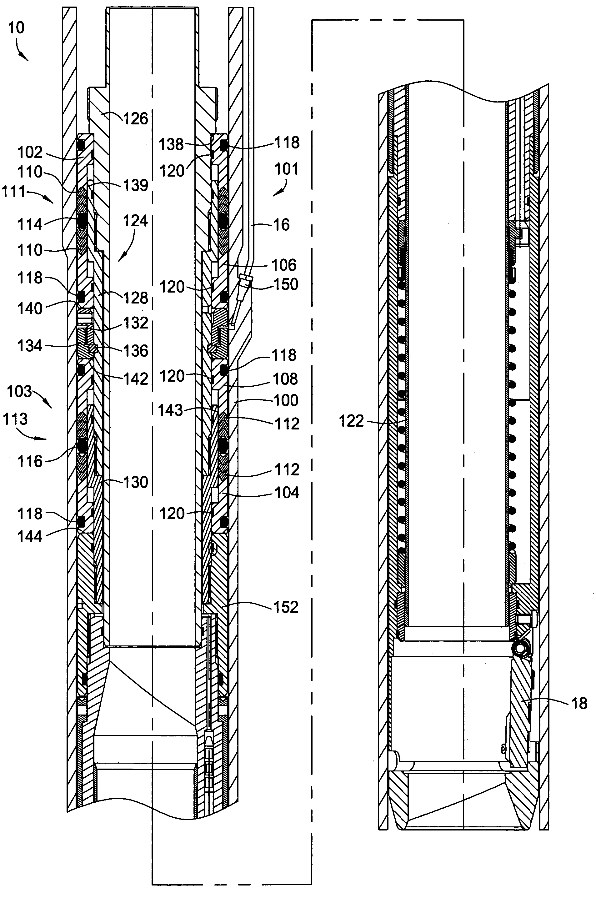 Seal assembly for a safety valve