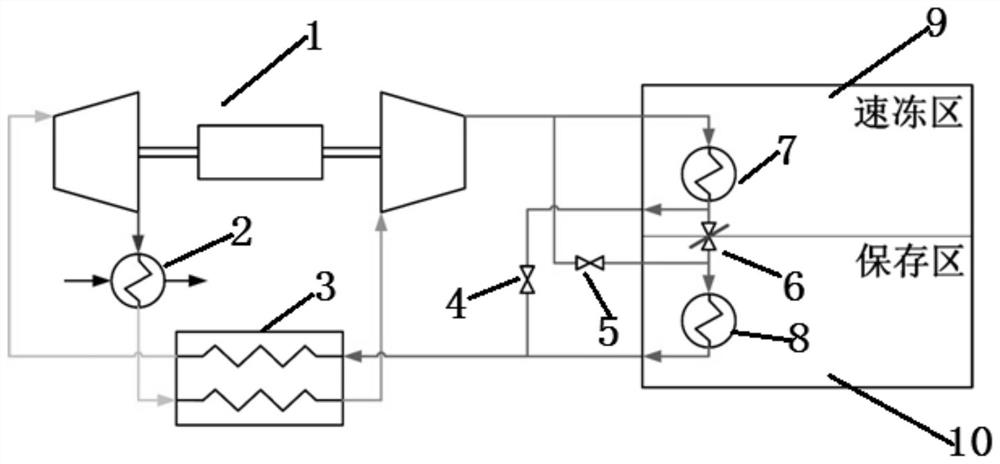 Low-temperature refrigerator