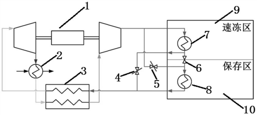 Low-temperature refrigerator