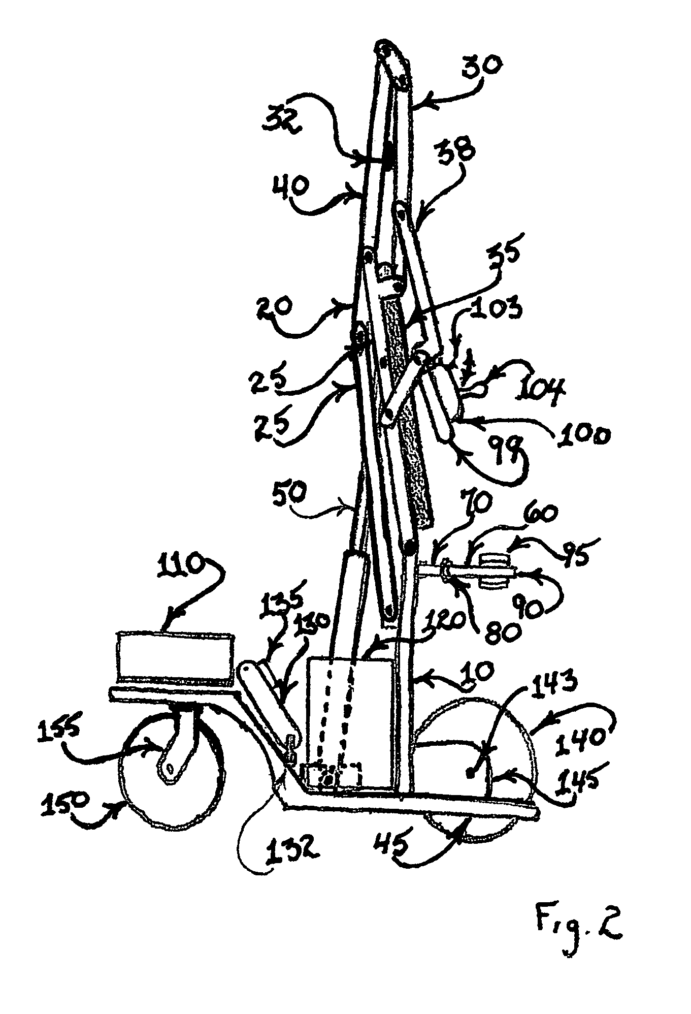 Motorized wheelchair with stand-up capability