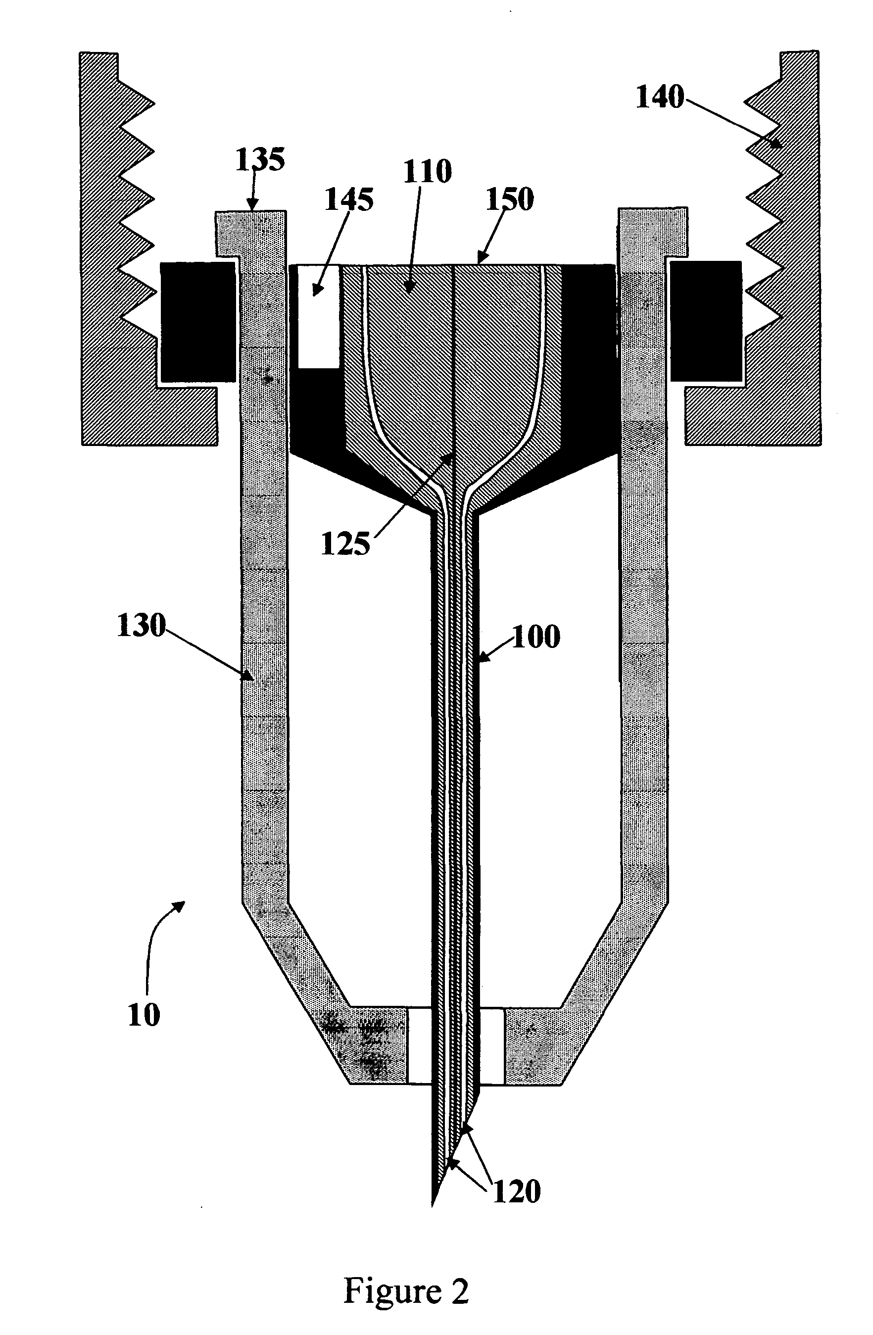 Optical biopsy system with single use needle probe