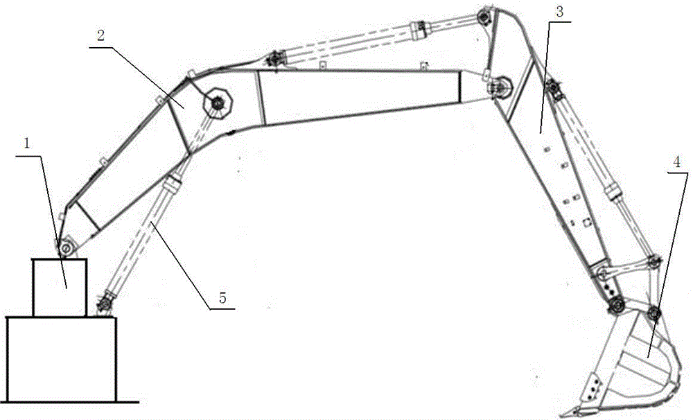 Control method of excavator working device rotation