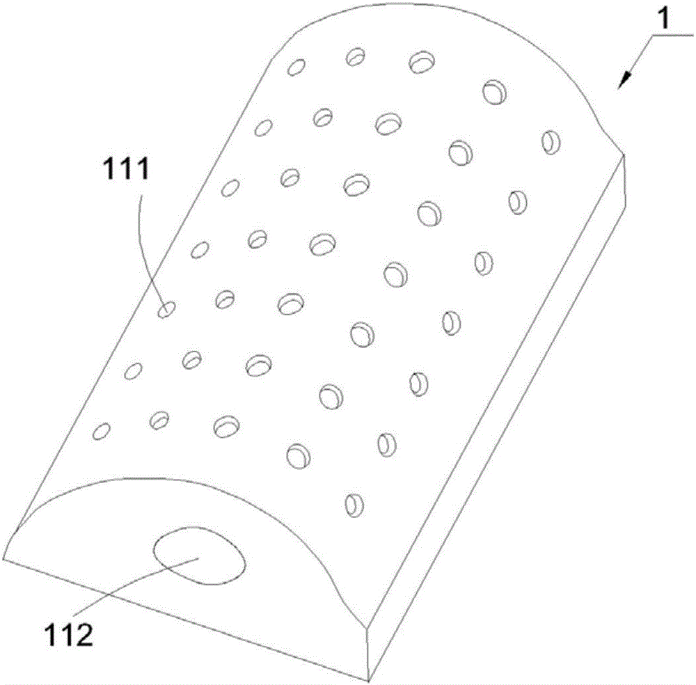 Pillow inner, pillow applying same and pillowcase matched with pillow