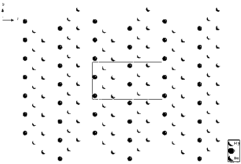 Inorganic infrared non-linear optical crystal material and preparation method thereof