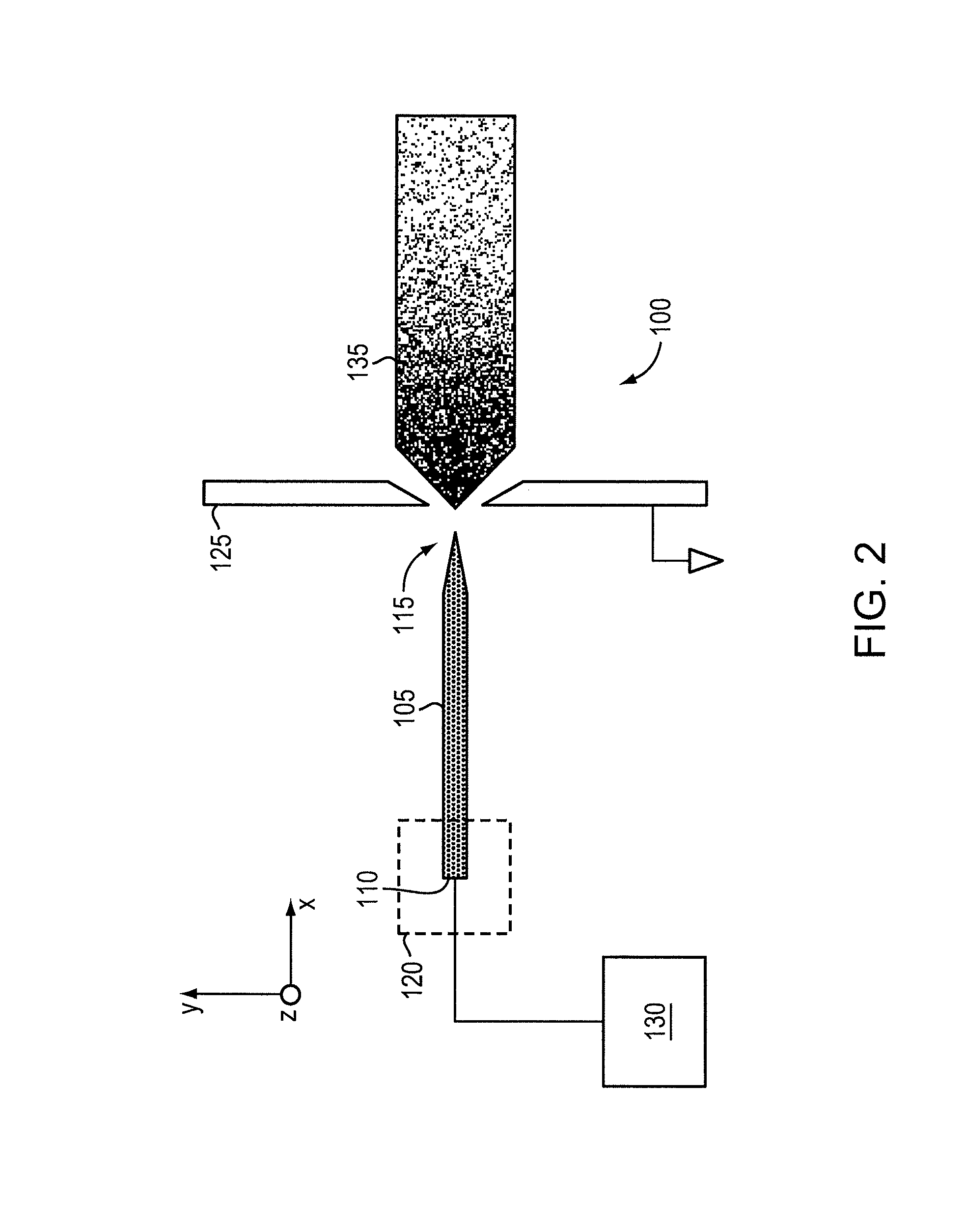 Method and apparatus for a porous metal electrospray emitter