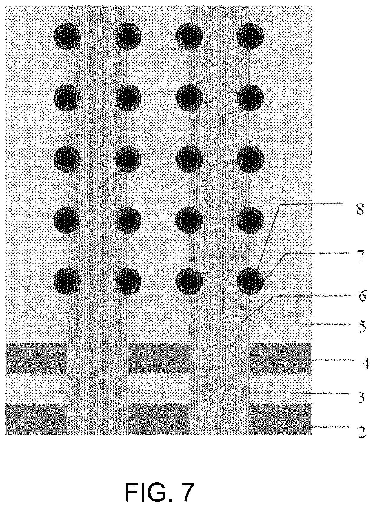 Three-dimensional stacked phase change memory and preparation method thereof