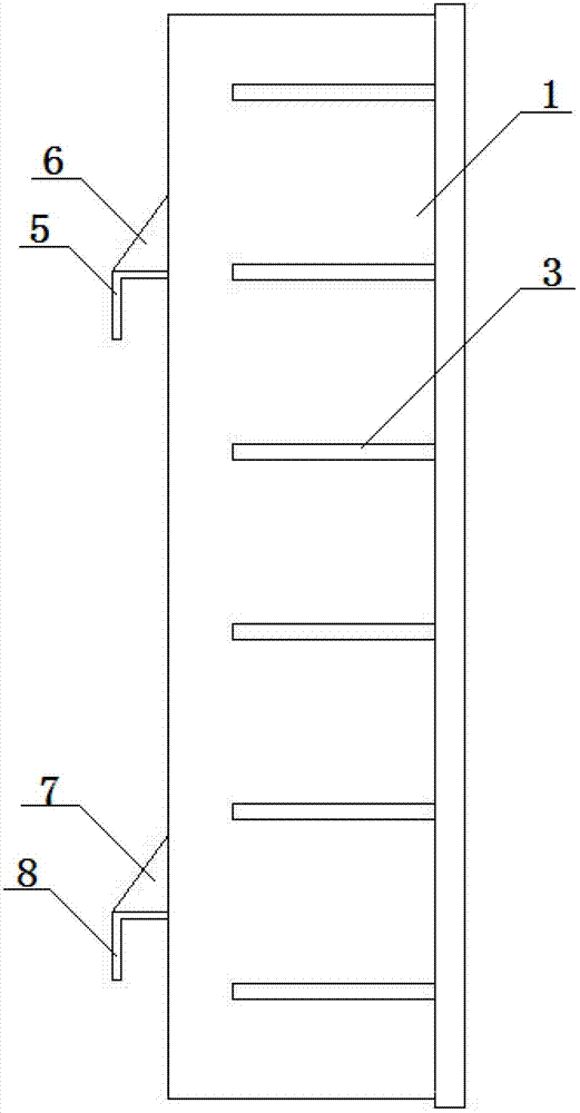 Wall greening mesh module