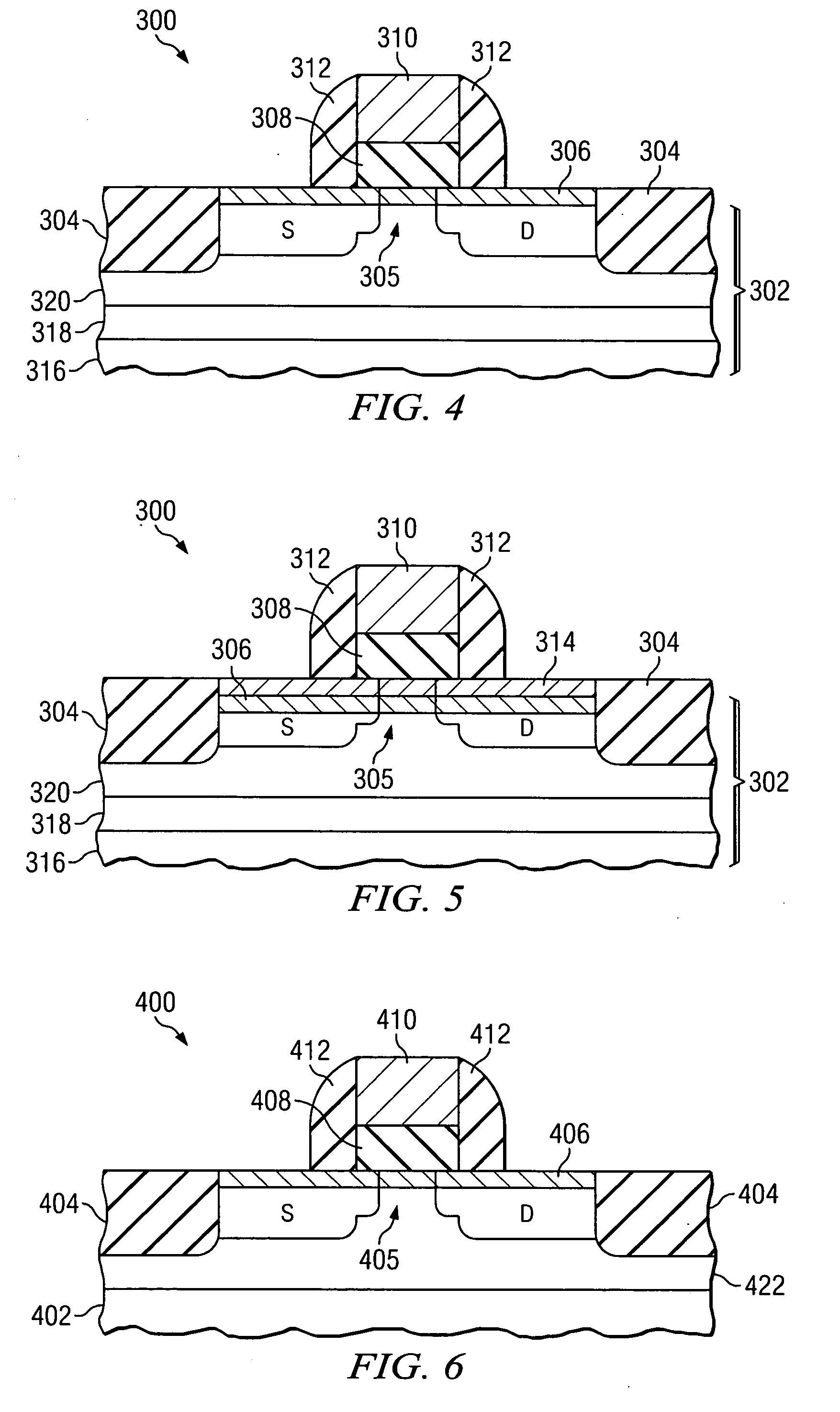 Transistor with silicon and carbon layer in the channel region