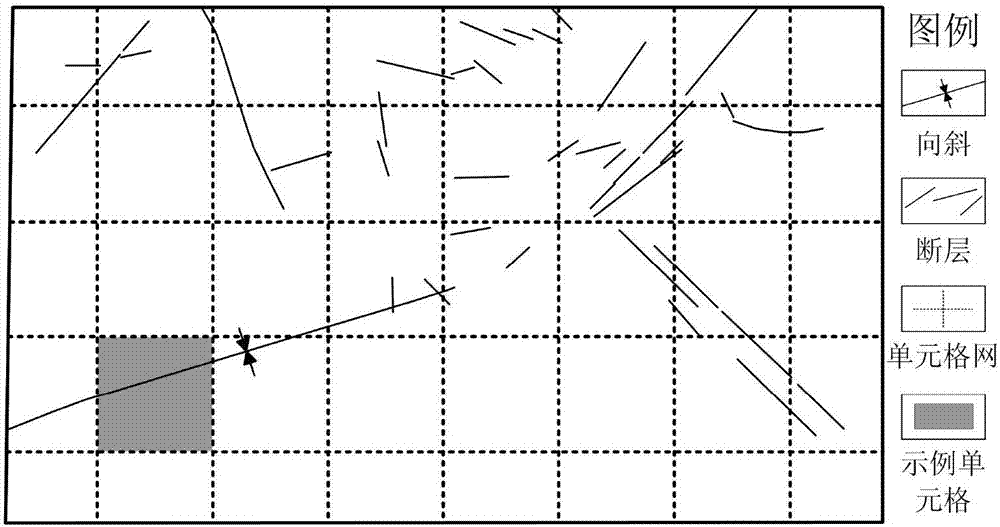 Relative entropy prediction method for relative complexity degree of mine unexploited area structure