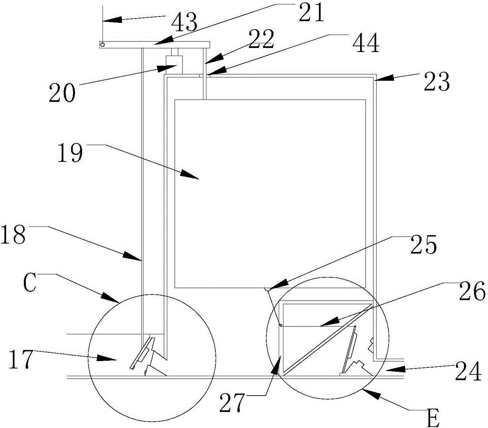 Semi-automatic greening curtain wall drip irrigation device and construction method