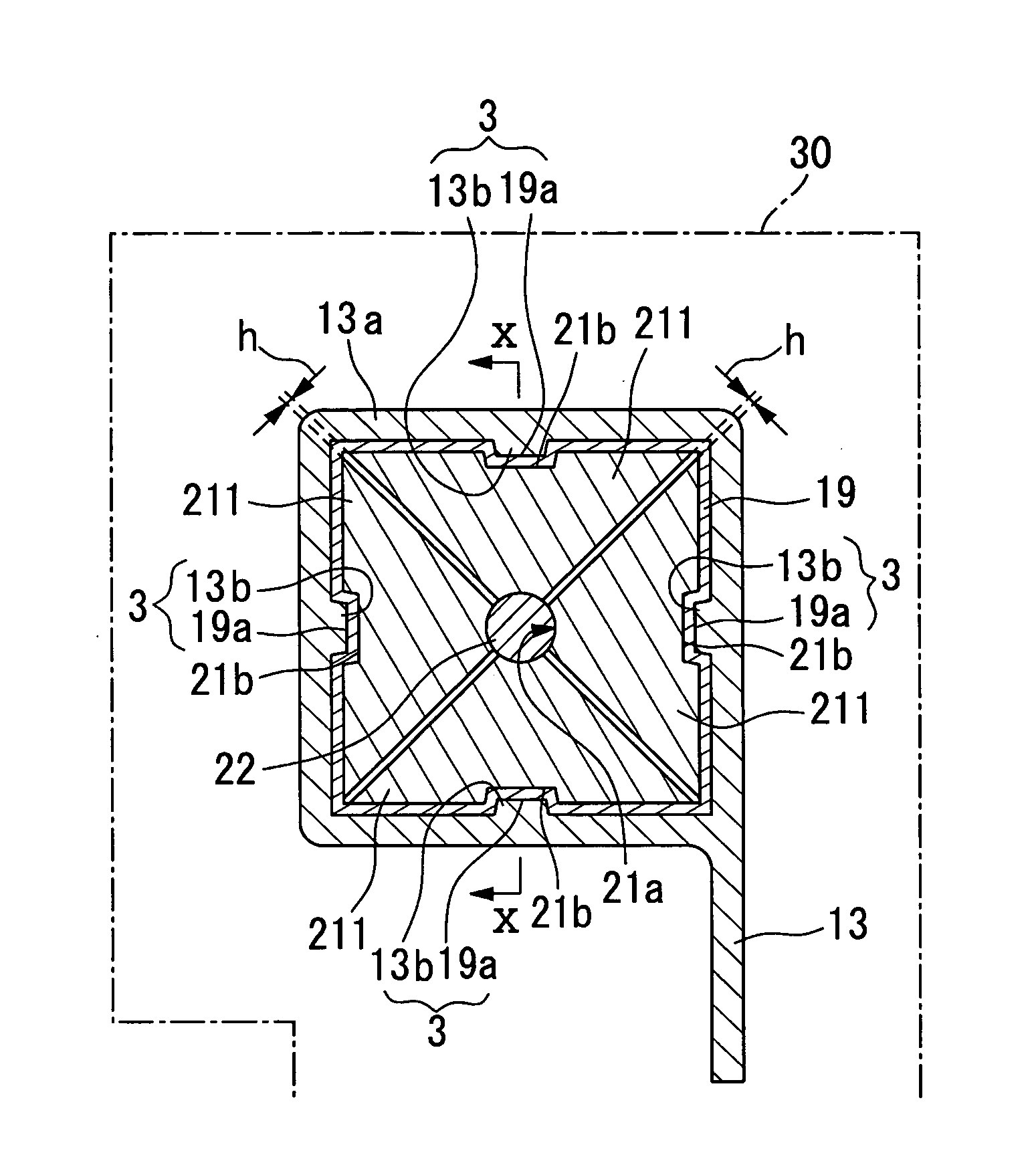 Insert injection molding method and jig