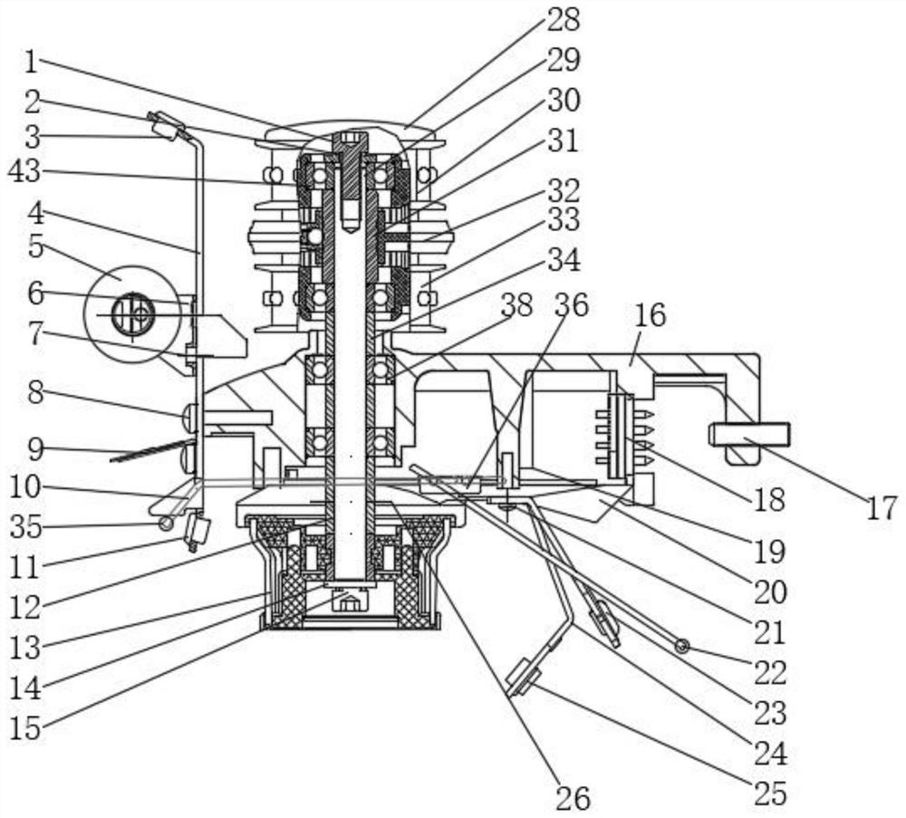 Speed-adjustable and anti-jamming yarn conveyor