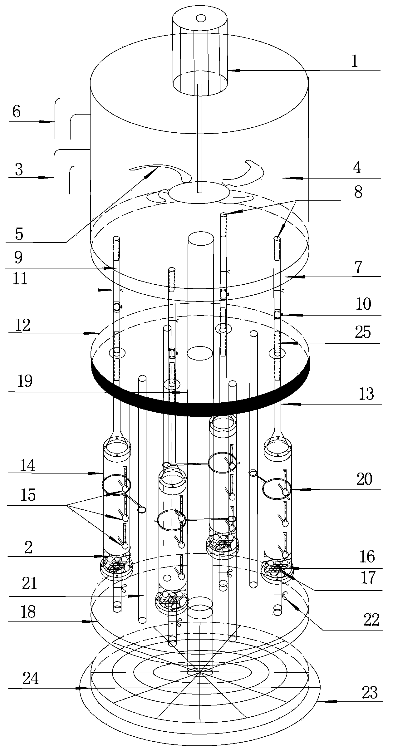 Multi-condition muddy-water seepage pressure-measuring device