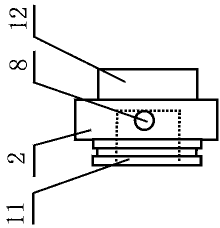 Hopper bin wall vibrating air hammer