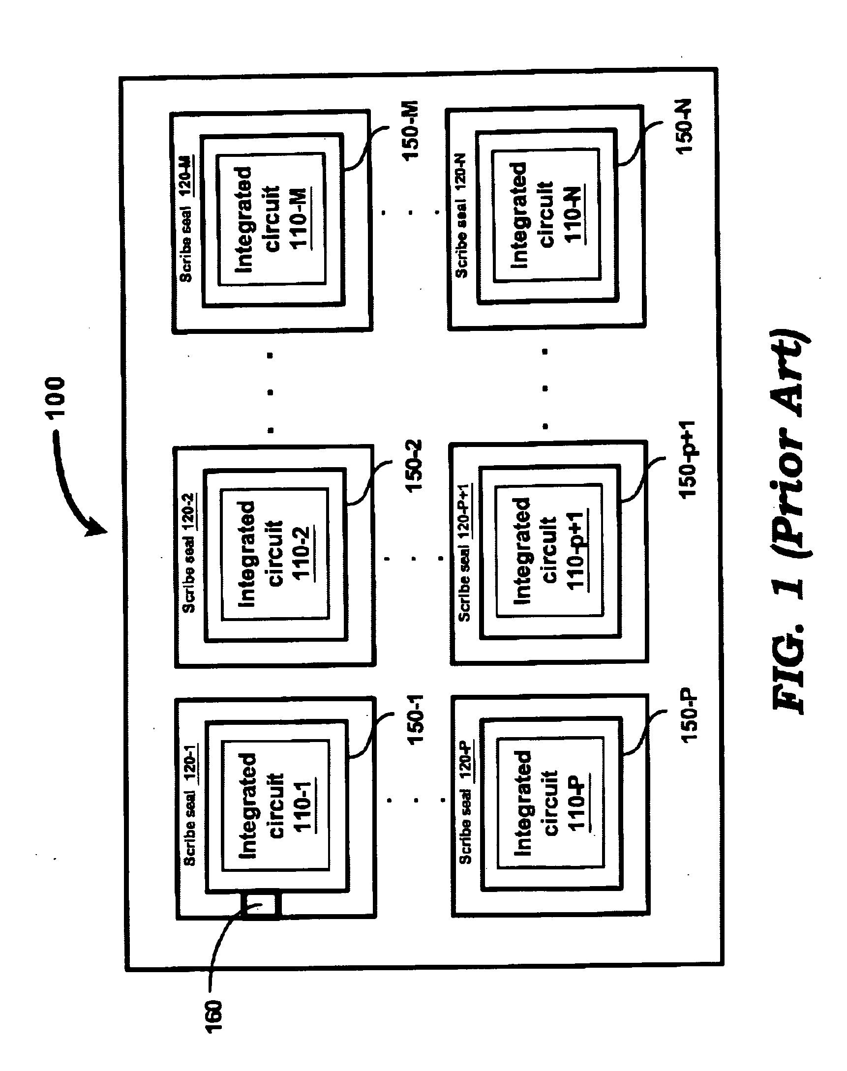 Scribe seal providing enhanced substrate noise isolation