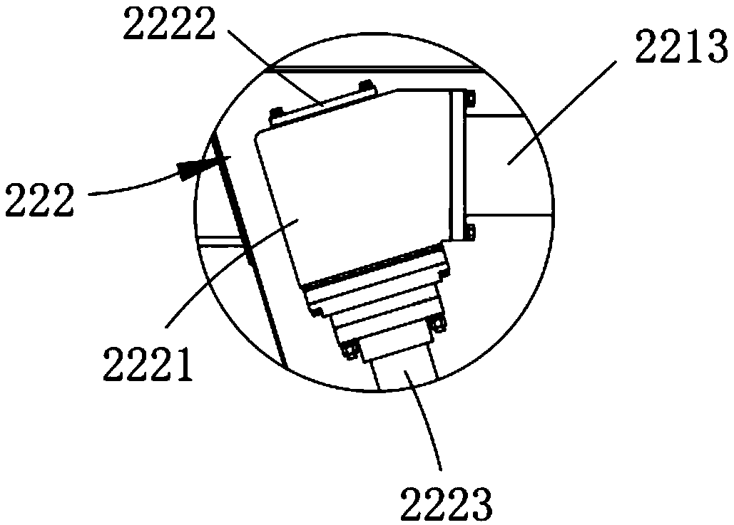 Homogenizing device of nuclear graphite powder for high temperature gas cooled reactor fuel element