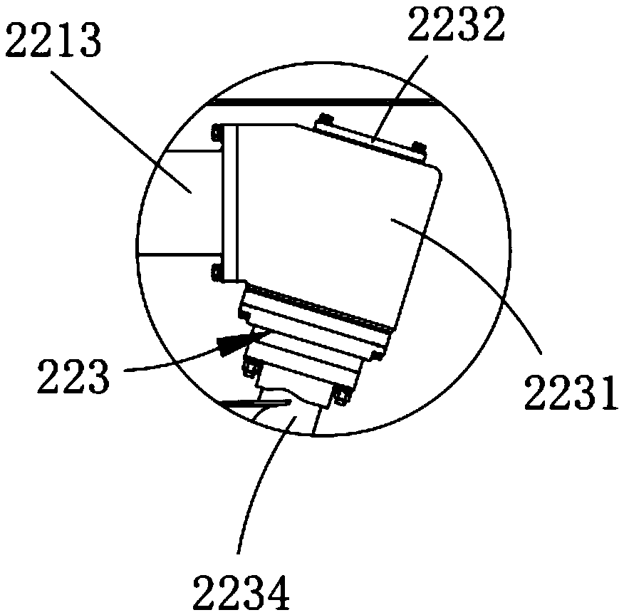 Homogenizing device of nuclear graphite powder for high temperature gas cooled reactor fuel element