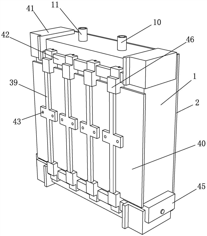 A large flow decompression device for medical gas