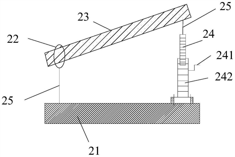 Shallow underground excavation tunnel excavation supporting system and construction method