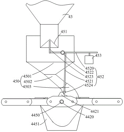 Steel ball dedusting-type submerged arc furnace waste heat boiler capable of preventing steel ball from losing