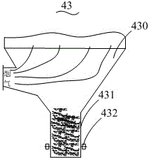 Steel ball dedusting-type submerged arc furnace waste heat boiler capable of preventing steel ball from losing