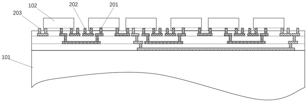 Test structure and test method of wafer-level integrated system