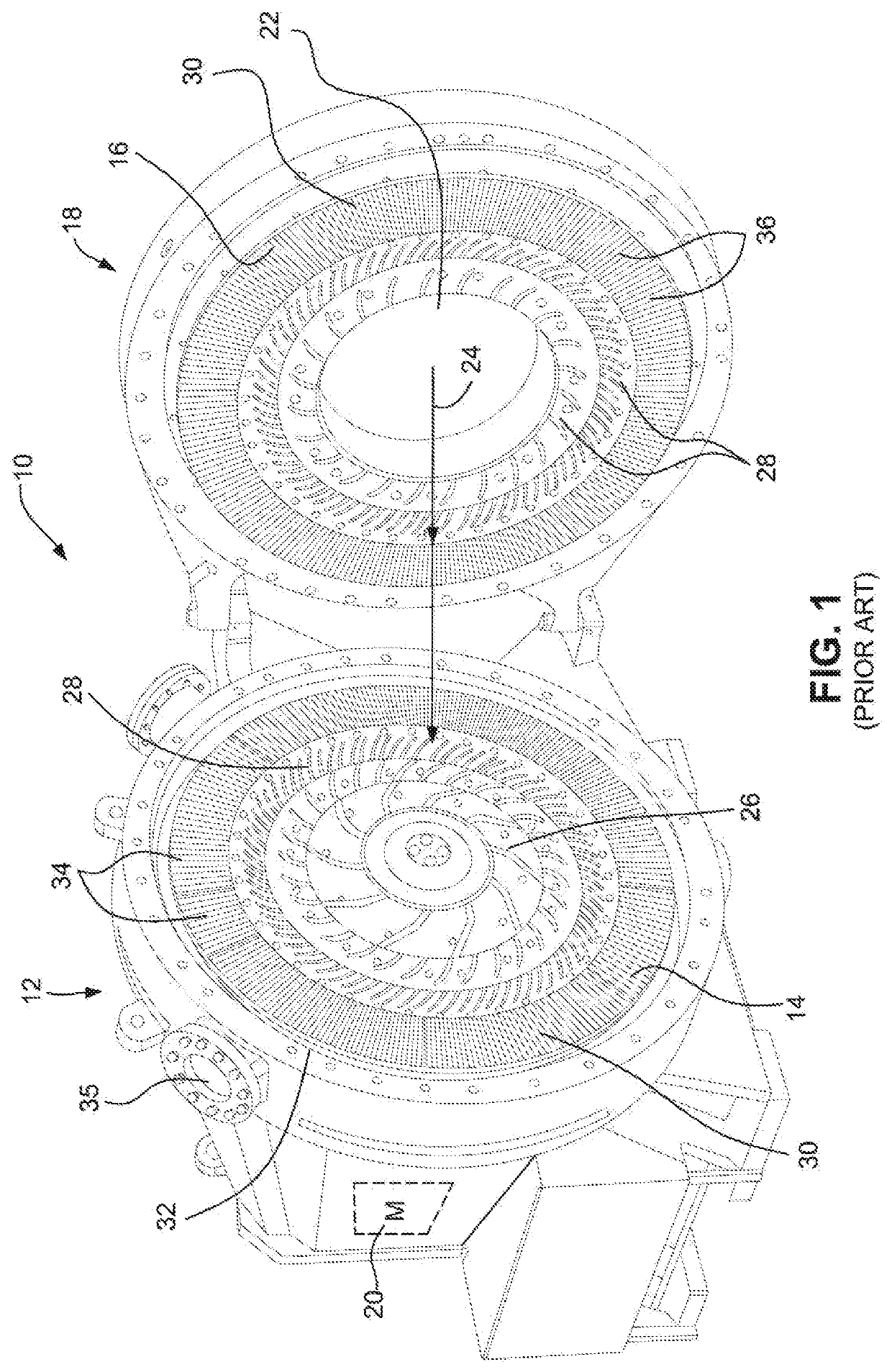 Refiner plate having grooves imparting rotational flow to feed material