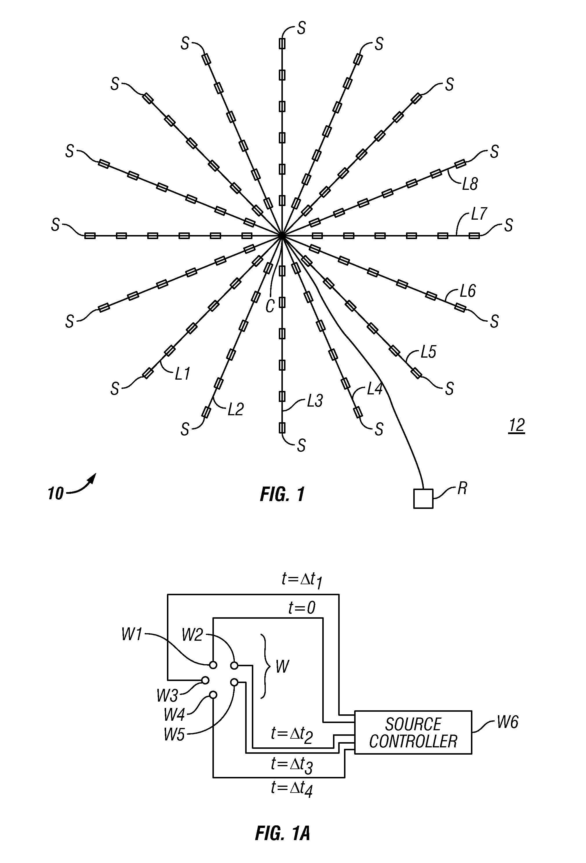 Method for acoustic imaging of the earth's subsurface using a fixed position sensor array and beam steering