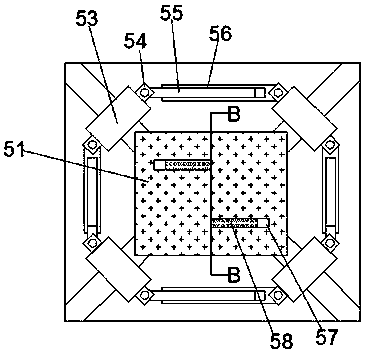 An explosion-proof film sticking device for fish tanks