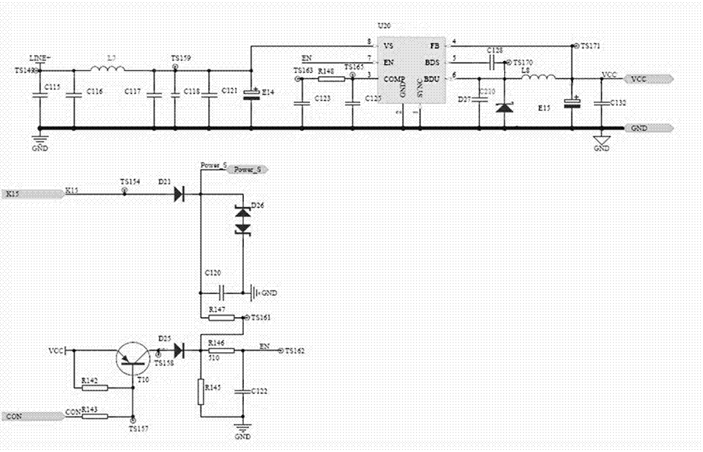 Low-voltage management system and method of distributed battery management system