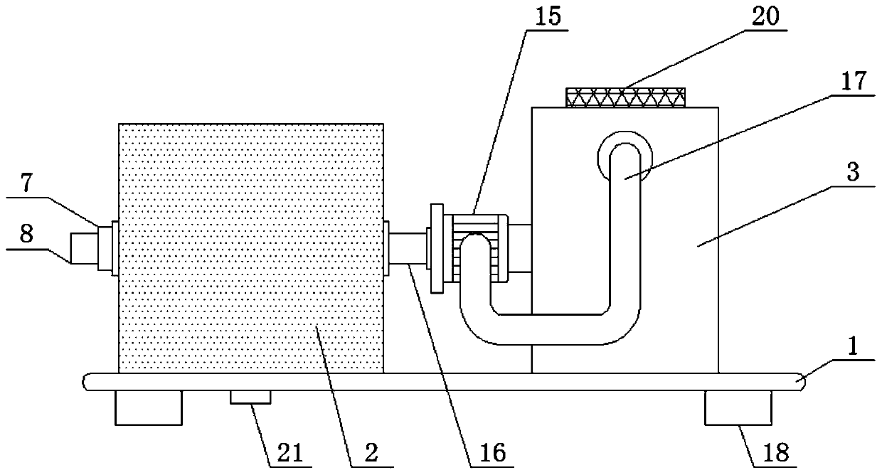 Environment-friendly purification treatment equipment for organic waste gas purification