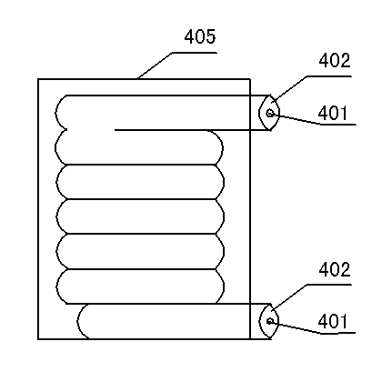 Preparation method for industrial high-temperature hot water