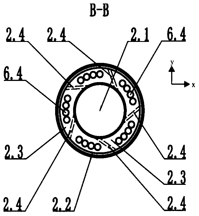 Air cylindrical plasma generator gap structure