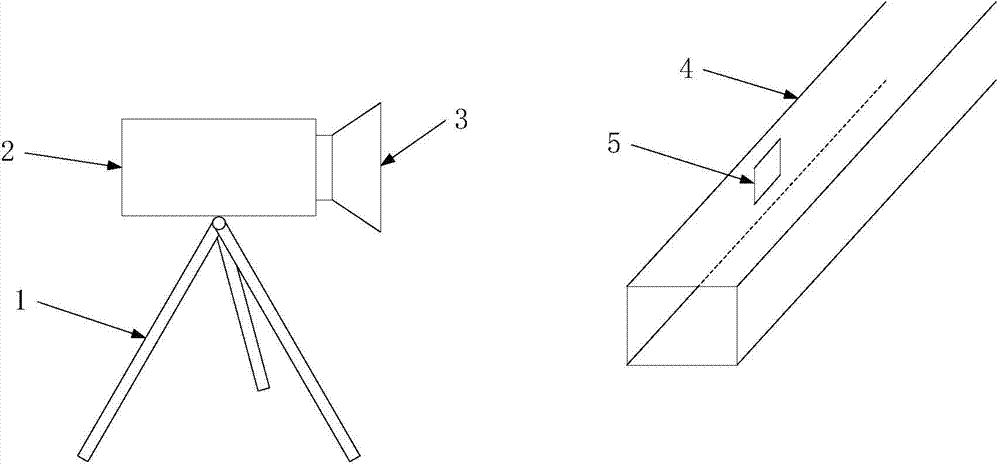 Diagnostic method for rebuilding three-dimensional geometric profile of knocking flame surface