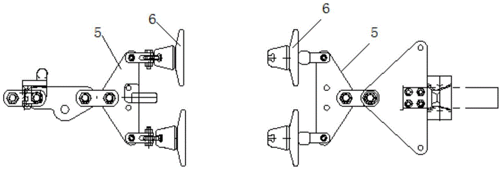 A replacement tool for tension insulator strings