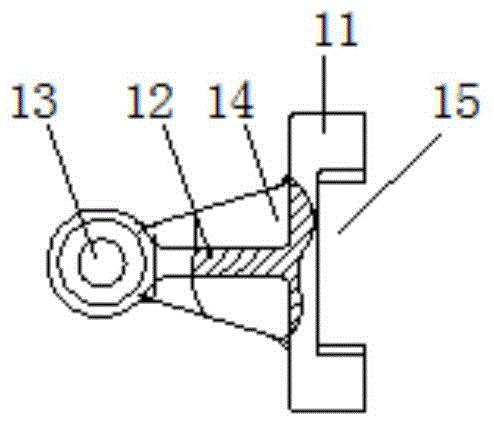 A replacement tool for tension insulator strings