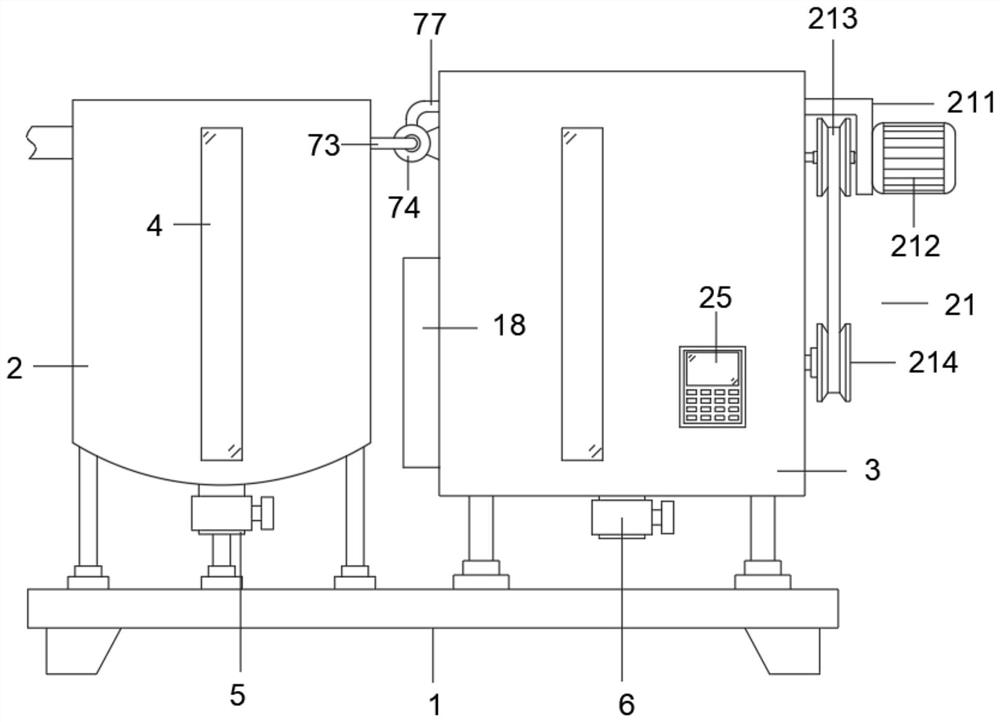 Filtering device based on sulfur dioxide wastewater treatment and use method thereof