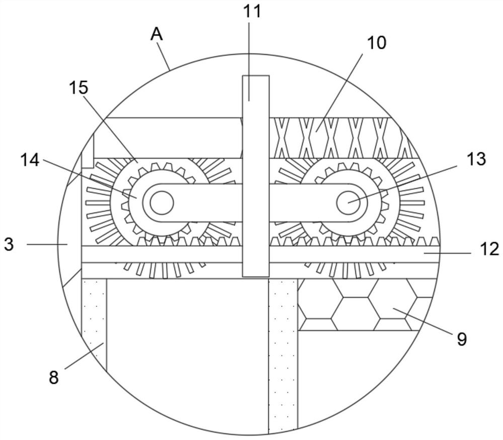 Filtering device based on sulfur dioxide wastewater treatment and use method thereof