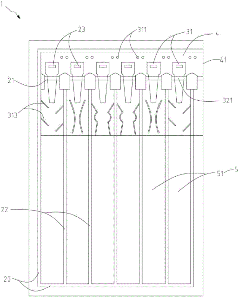 Air sealing body with air inlets capable of being opened quickly