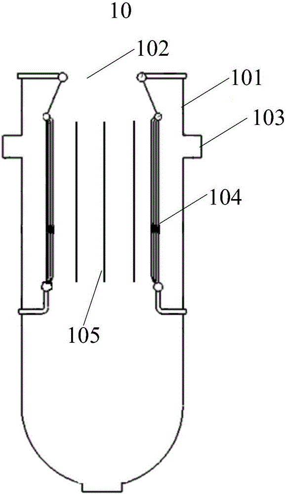 Radiation waste-heat boiler