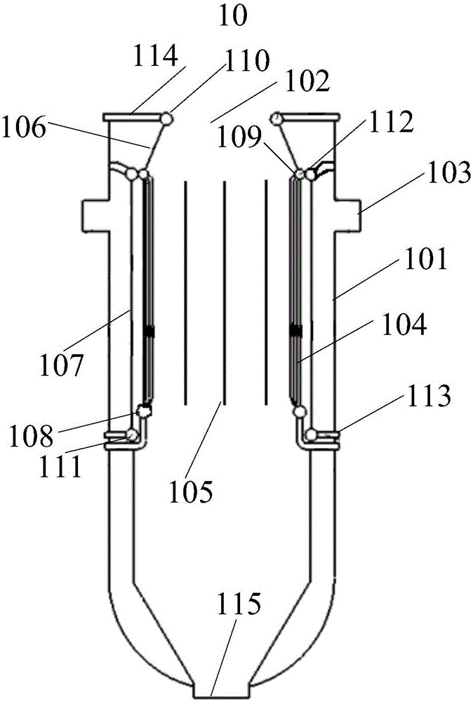 Radiation waste-heat boiler