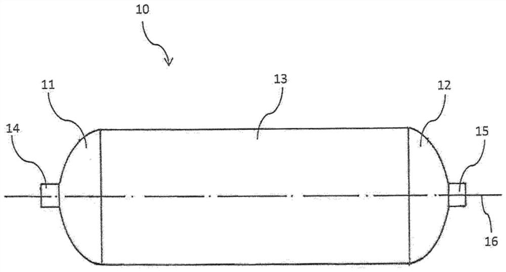 Method for producing a fibre-reinforced pressure vessel with pole cap reinforcement