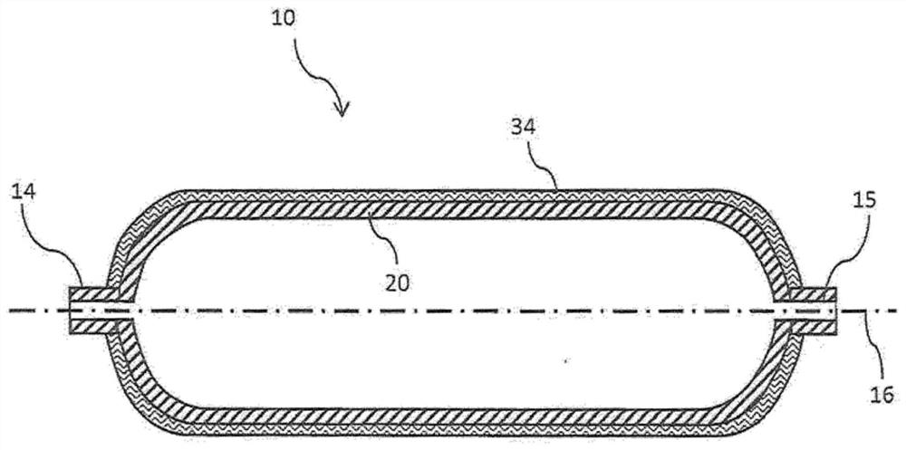 Method for producing a fibre-reinforced pressure vessel with pole cap reinforcement