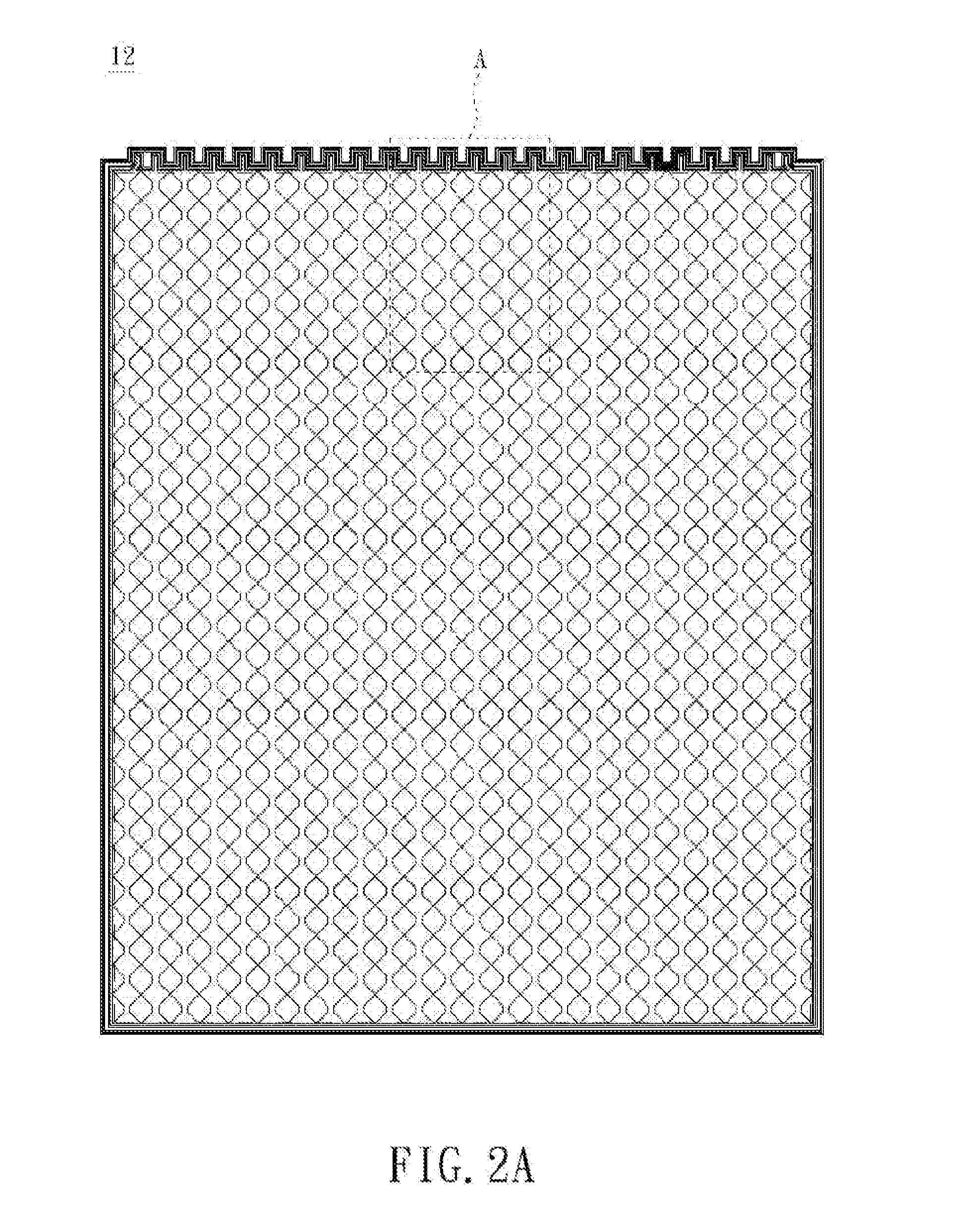 Touch electrode structure and a method for manufacturing the same