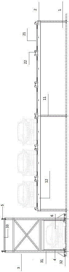 Grabbing device of stereoscopic parking equipment