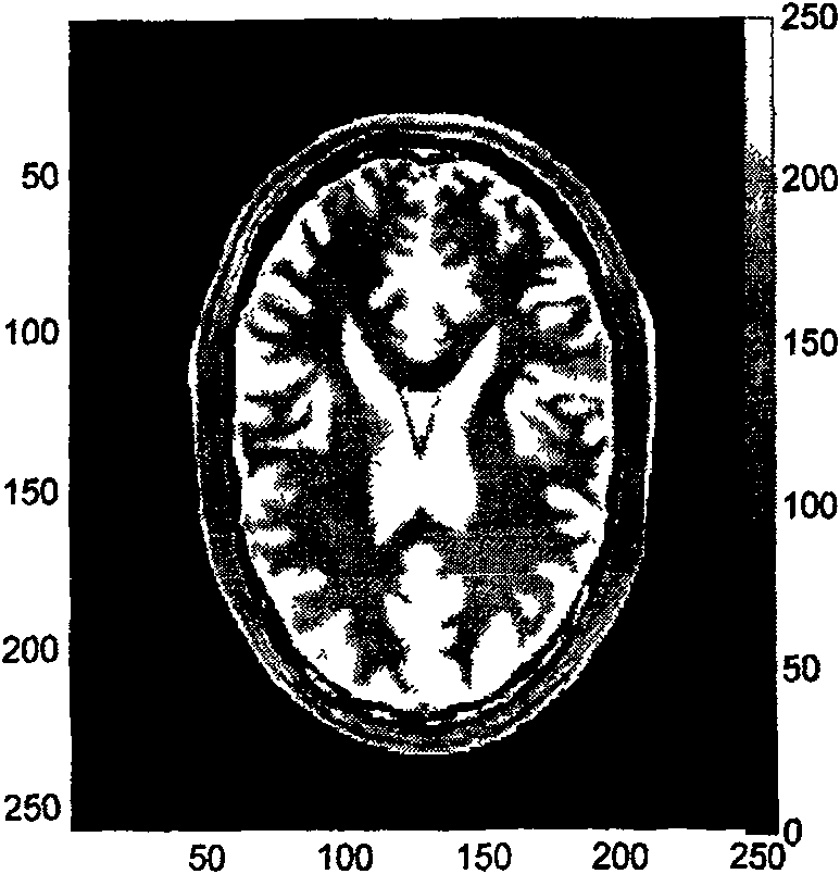 Signal noise removing method based on reconstruction signal substituting frequency spectrum data