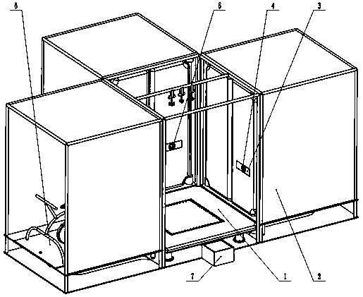 Rehabilitation machine for rehabilitation training of the hyerkinetic syndrome