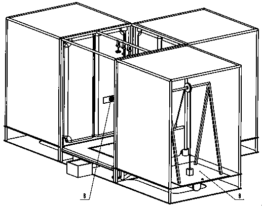 Rehabilitation machine for rehabilitation training of the hyerkinetic syndrome