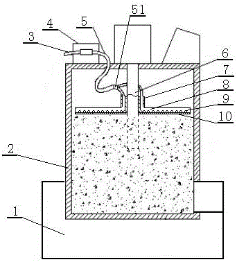 Improved bio-pharmaceutical fermentation tank capable of eliminating fermentation medicine foam